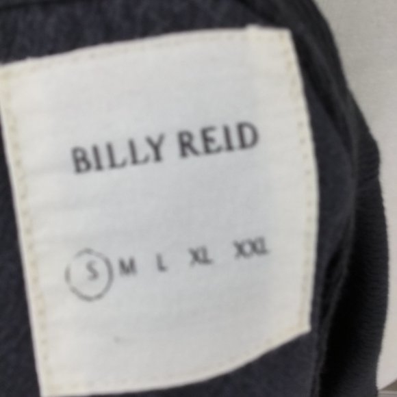 Billy Reid Charcoal Grey Jersey Shirt s - Picture 6 of 8